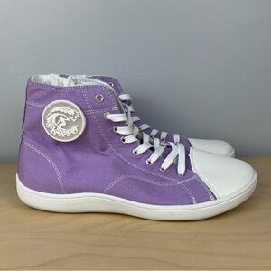 Skaso Women’s Size 41 /9.5-10 Wide Toe High Top Minimalist Barefoot Shoes Purple